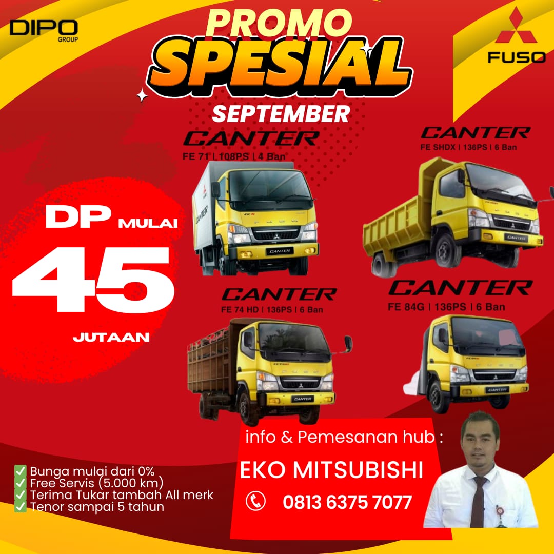 Promo Mitsubishi Canter 2025