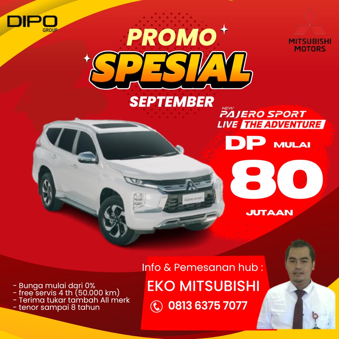 Promo Mitsubishi Pajero Sport 2025